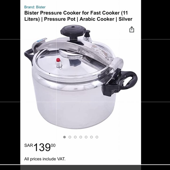 stainless steel pressure cooker - Picture 1 of 6